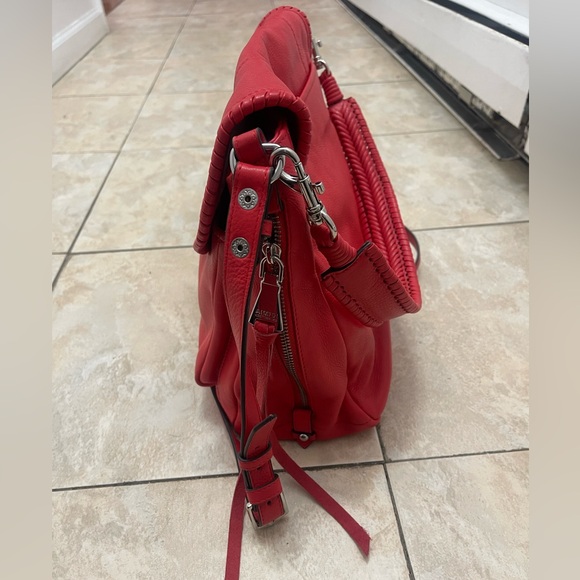 AIMEE KESTENBERG
All For Love Convertible Leather Shoulder Bag in CORVETTE RED - Picture 14 of 16